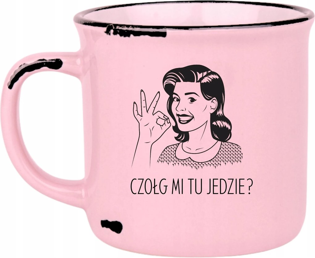 Bögre Rózsaszín Retro Ajándék Vicces Nap Anya Tank Megy Nekem Ide?