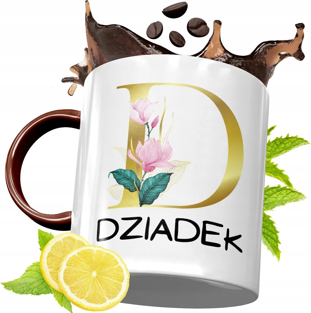 Bordó Bögre Nagypapának Születésnapra Ajándék fényképes nyomattal