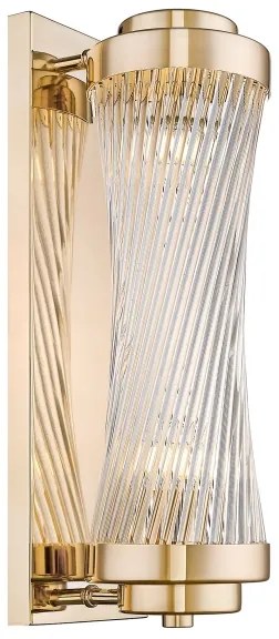 Zuma Line W0528-02N-F7AC - Fali lámpa SERGIO 2xE14/60W/230V arany