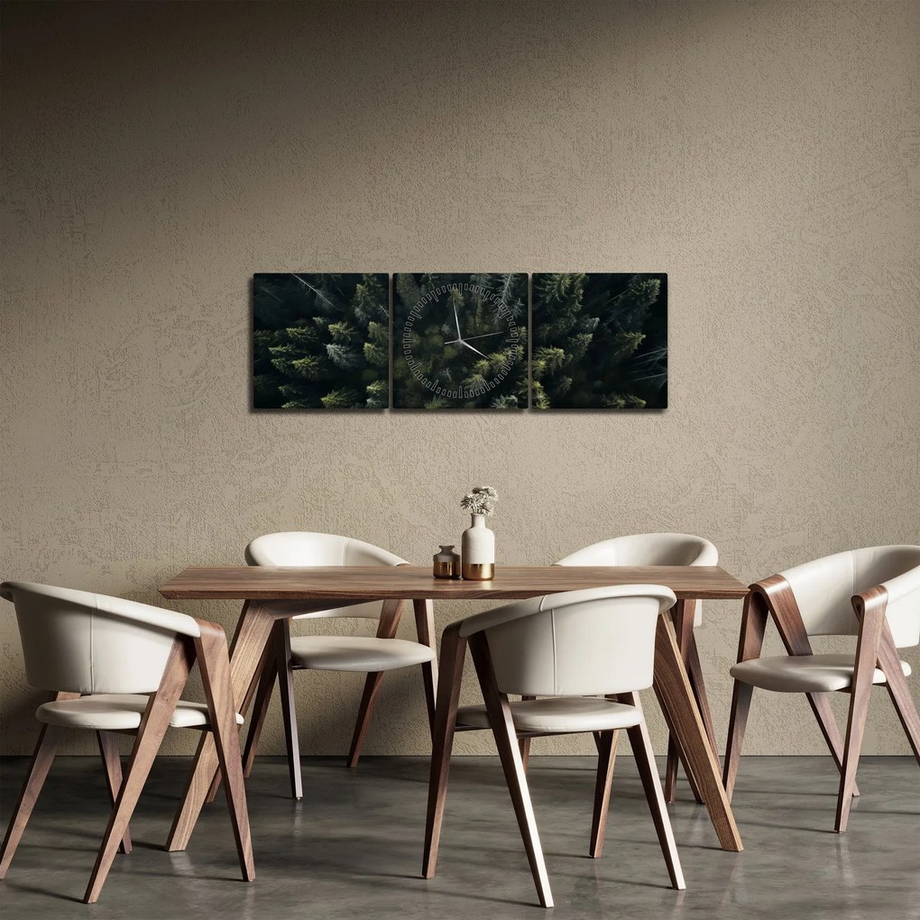 Kép - Forest (órával) (90x30 cm)
