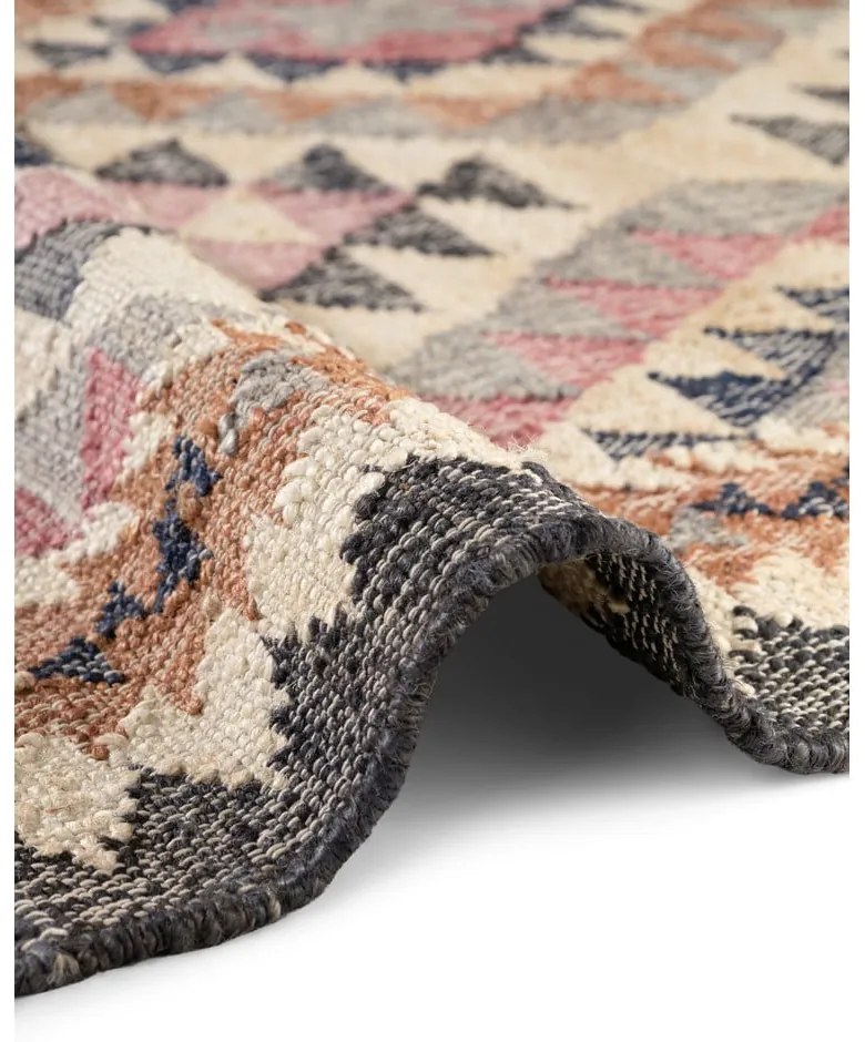 Szürke kézi szövésű juta futószőnyeg 80x200 cm Roya Parsa – Elle Decoration