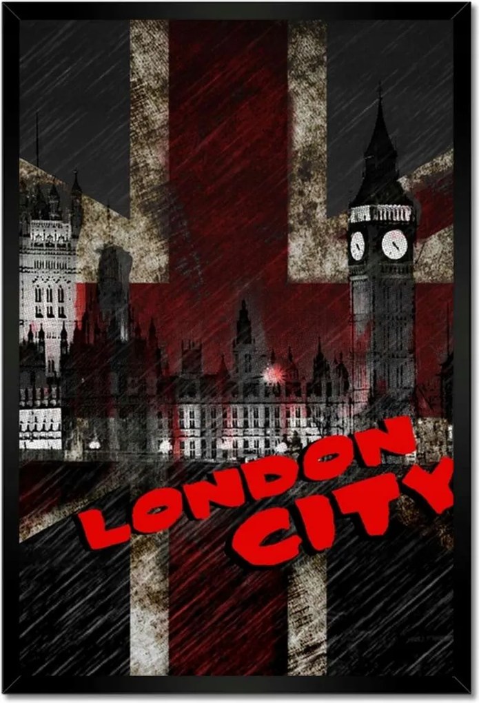 Poszterek keretben 40x60 London City London Anglia