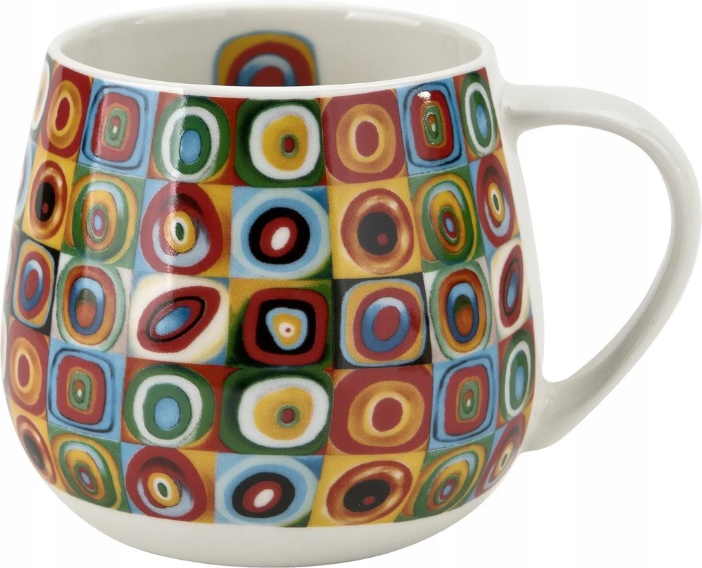 Hordó bögre Squares With CIRCLES,W.Kandinsky