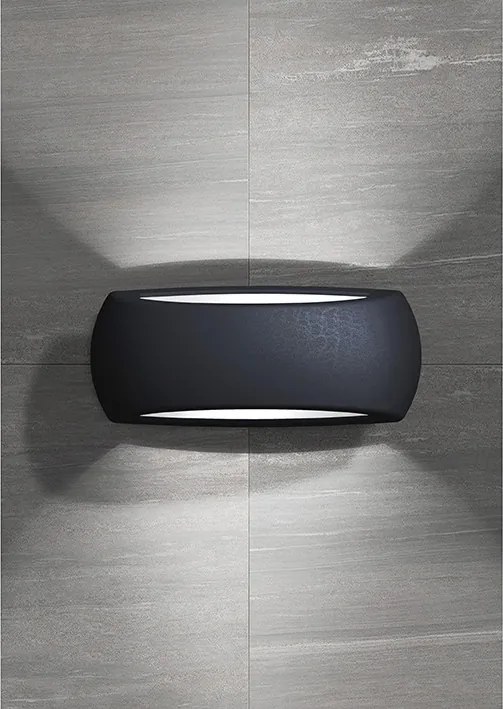 NOVOLUX 646B-G05X1A-02 CALM Modern Kültéri Fali Lámpa Szürke E27 IP66