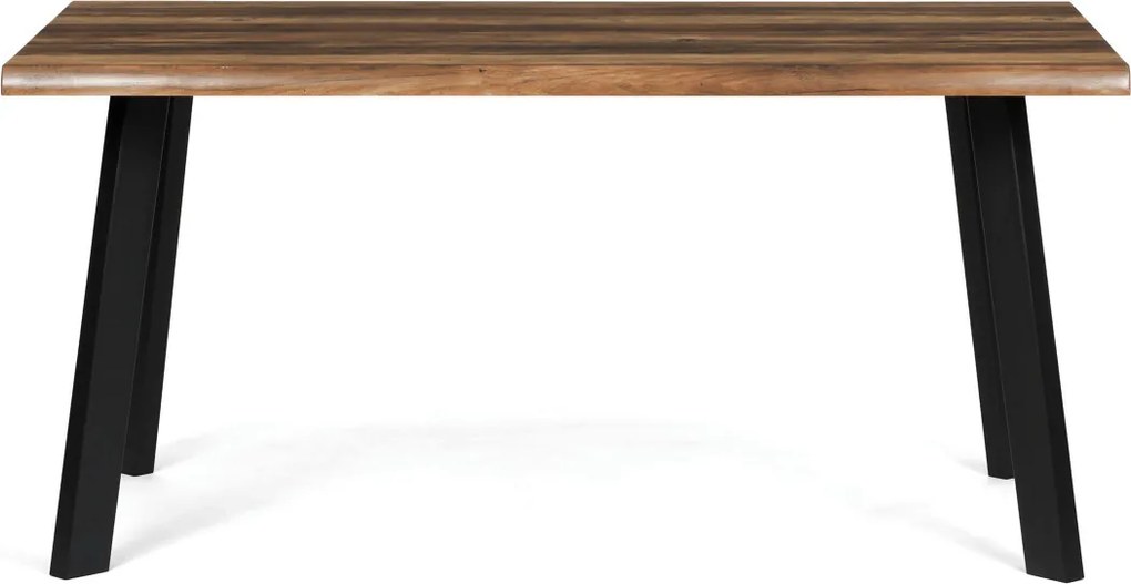 Jídelní stůl 160x90cm, mdf, old wood, HT-F4516 OLW