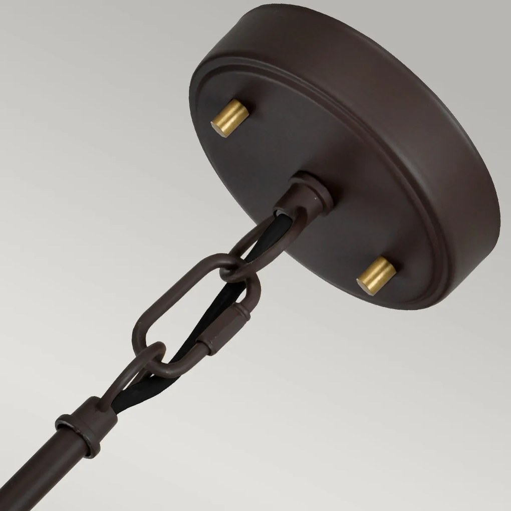 Elstead modern függeszték corona antik bronz antik réz elsdl-corona-2p-bab