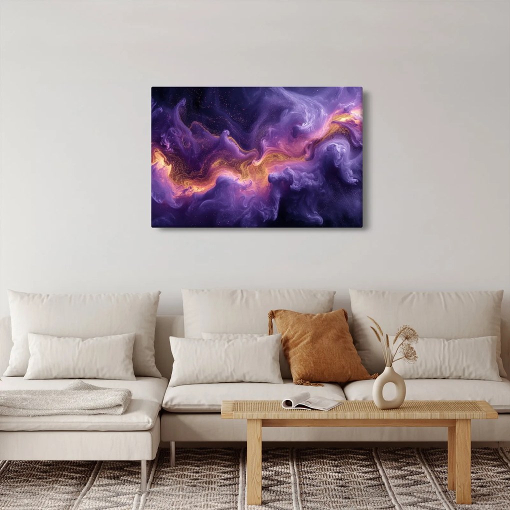 Kép - Bíbor köd (90x60 cm)