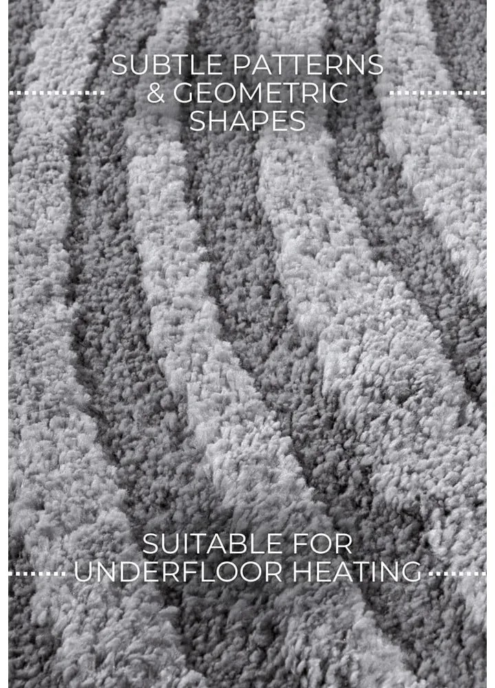 Szürke szőnyeg 120x170 cm Pigment Light Grey – Elle Decoration