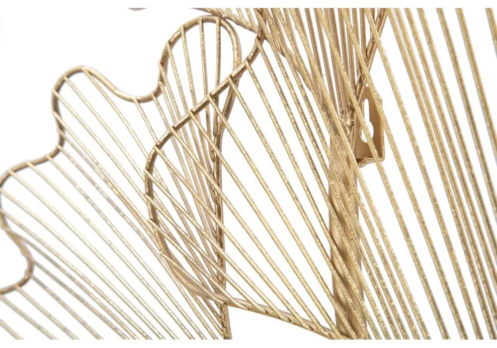 Fém fali dekoráció 79x68 cm Leaf – Mauro Ferretti