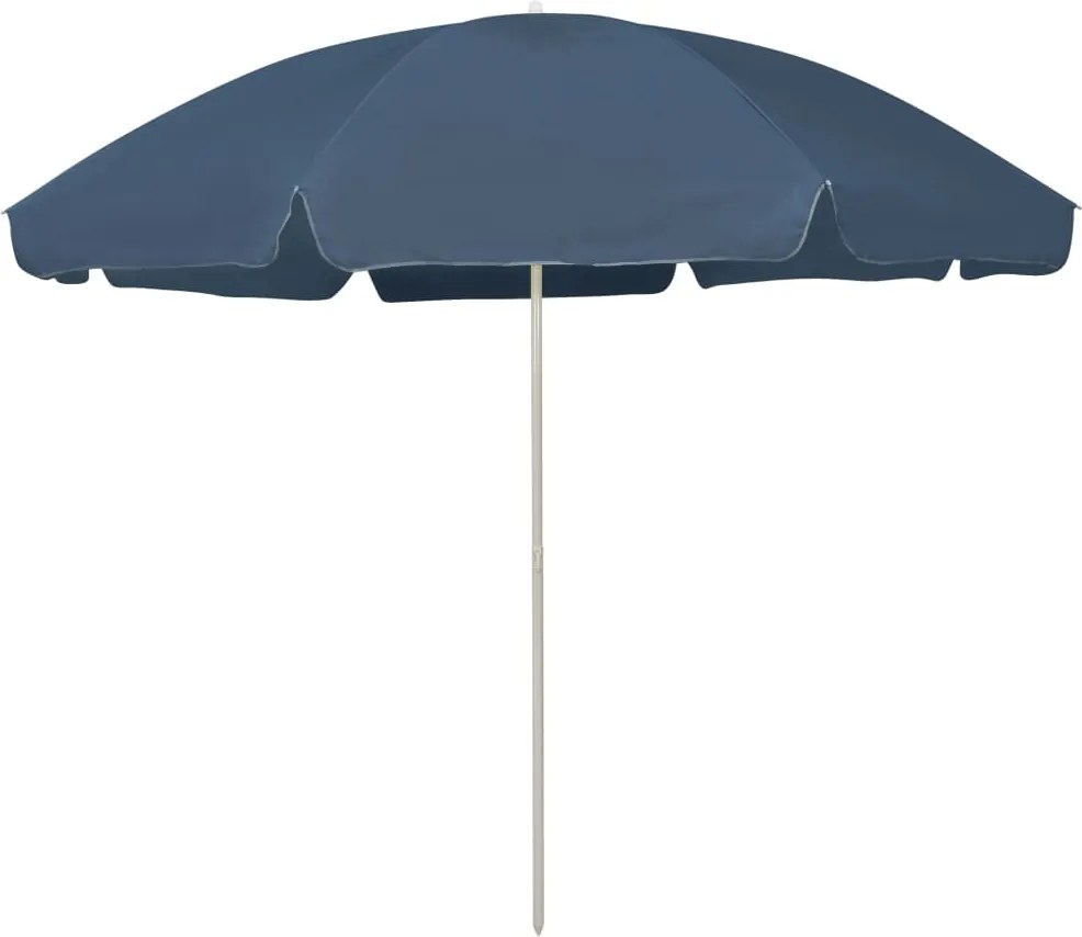 vidaXL kék strandnapernyő 300 cm