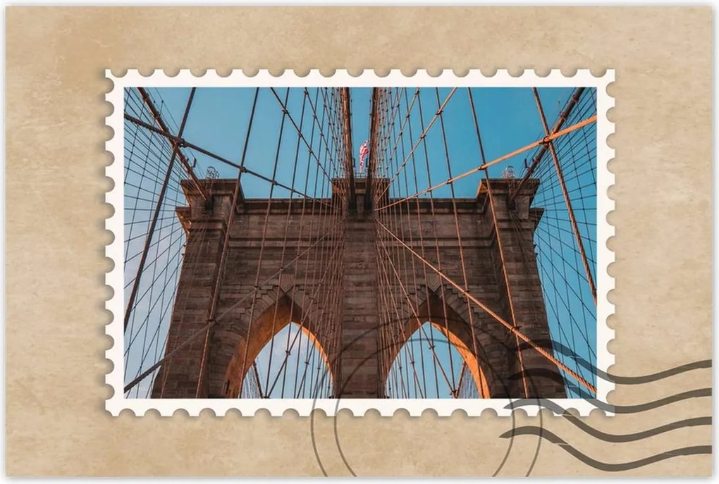 Poszterek 120x80 Kötélhíd Usa Egyesült Államok