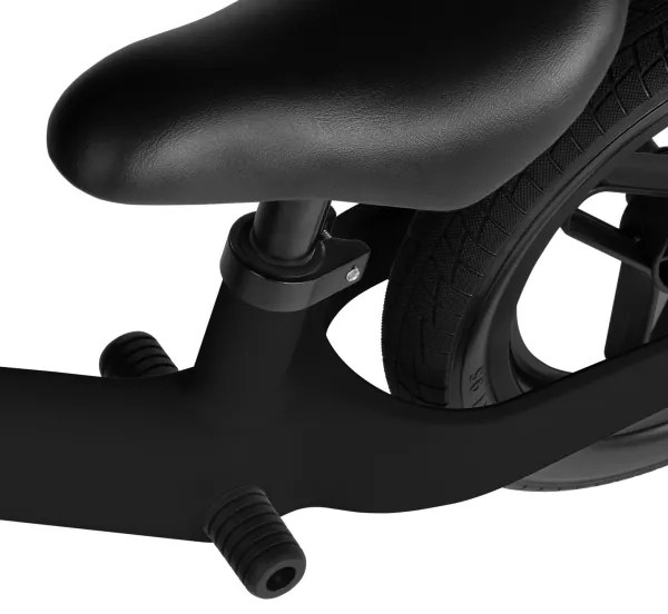 Lionelo - TONI egyensúlykerékpár fekete-narancs