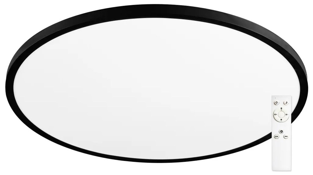 Top Light - LED Dimmelhető mennyezeti lámpa REVIT LED/70W/230V átm. 75 cm fekete