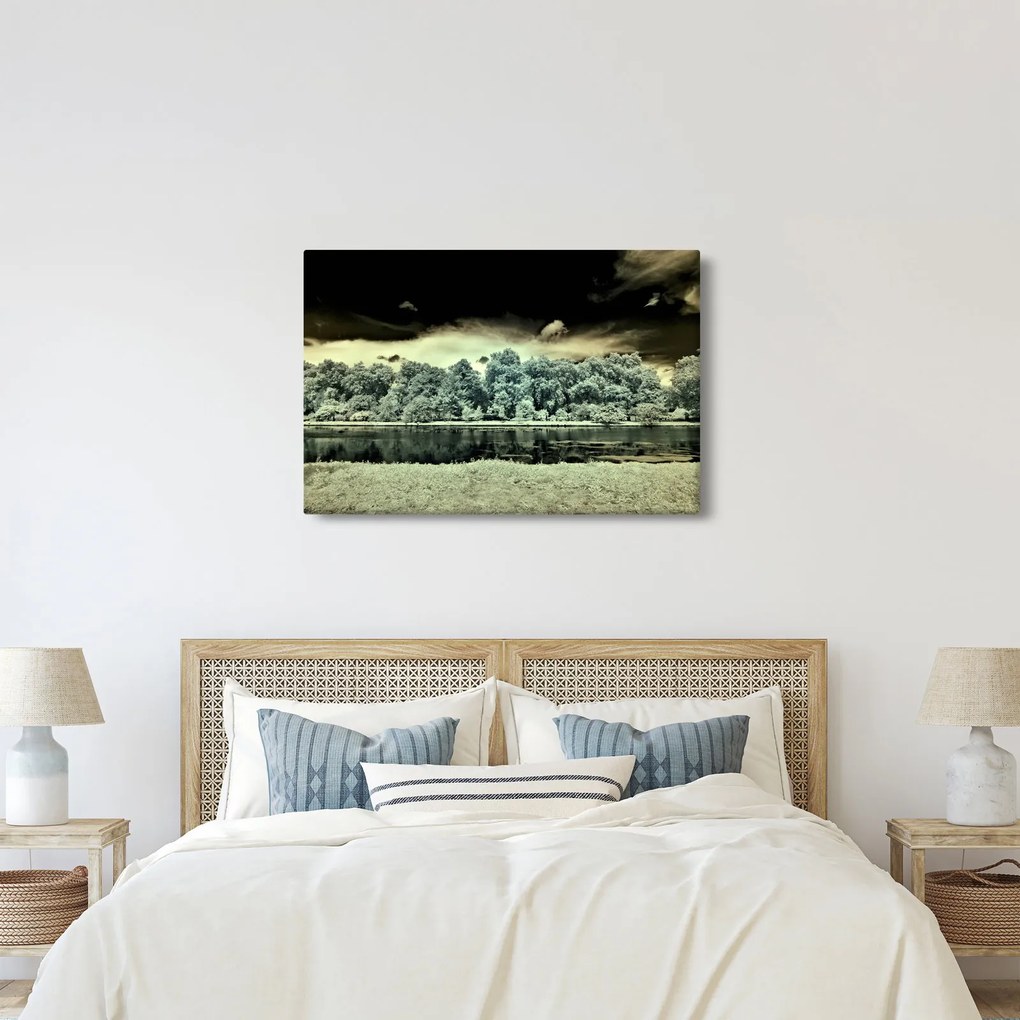A víz felszínének képe (90x60 cm)
