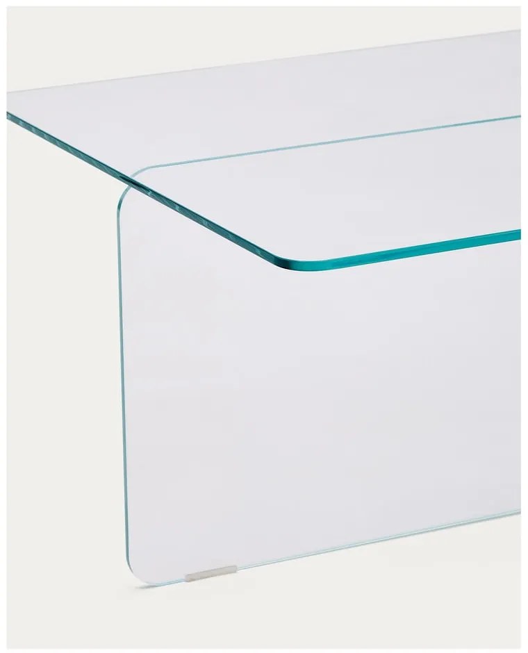 Üveg dohányzóasztal 60x120 cm Zaren – Kave Home