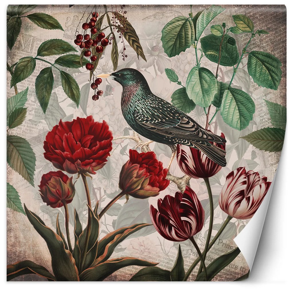 Gario Fotótapéta Absztrakt madár természet - Andrea Haase Anyag: Vlies, Méret: 250 x 250 cm