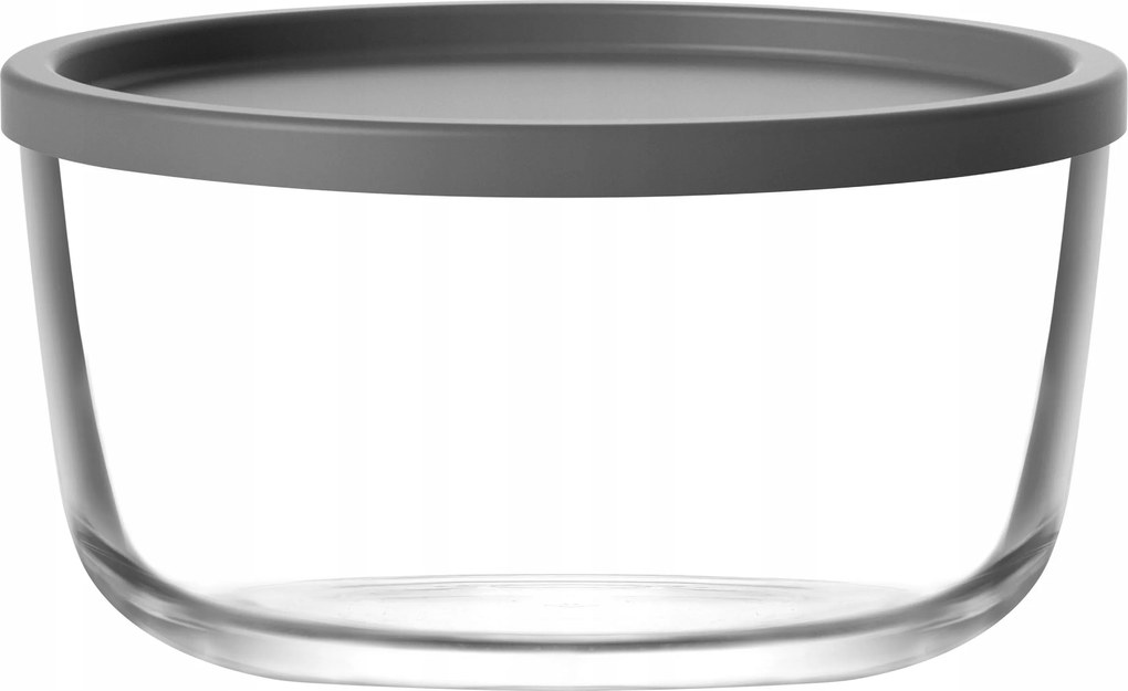 Lav Round Élelmiszertároló Doboz Fedővel és Klipsszel 380 ml