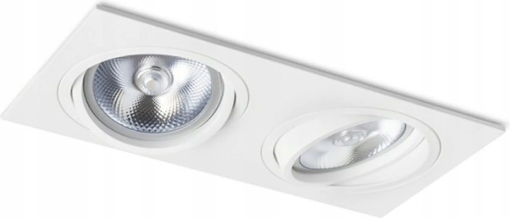 Rendl Pasadena G53 Sq II fehér 12V G53 2x50W süllyesztett lámpa