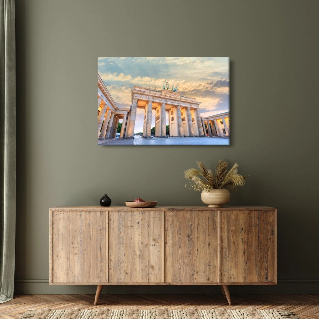Kép - Brandenburgi kapu, Berlin, Németország (90x60 cm)