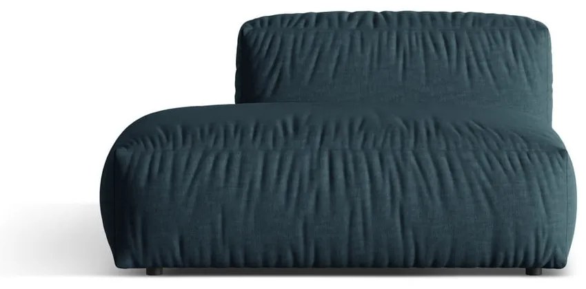 Sötétkék kanapé modul (bal oldali) Martina – Micadoni Home