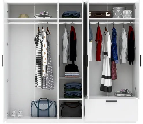 LITA WARDROBE 5D1S WITH MIRROR