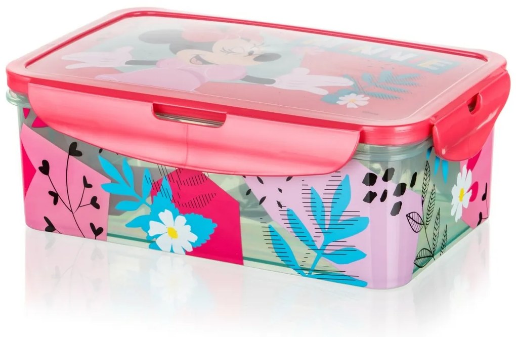 Vetro-plus MINNIE műanyag hermetikus ételtroló, 1,19 l