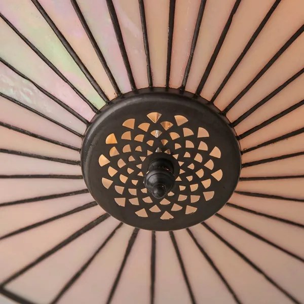 Endon 64145 - Mennyezeti lámpa Tiffany FARGO 2xE27/60W/230V Ø 41,5 cm