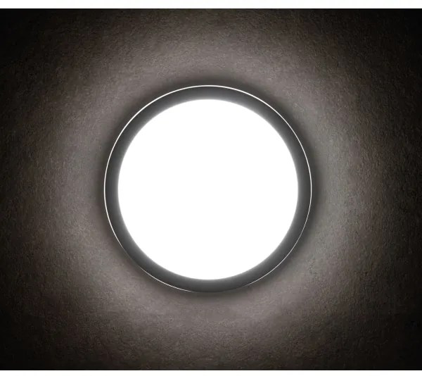 Kanlux 38790 - LED Kültéri lámpa érzékelővel BENO 12/18W/230V 3000/3500/4000K IP65 antracit