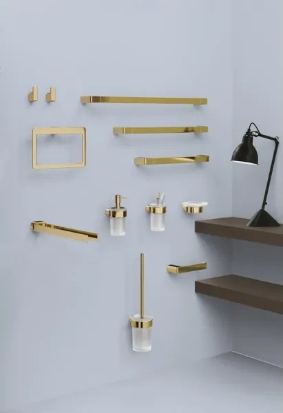 Gedy - PIRENEI 2 db-os fali kampó szett, arany