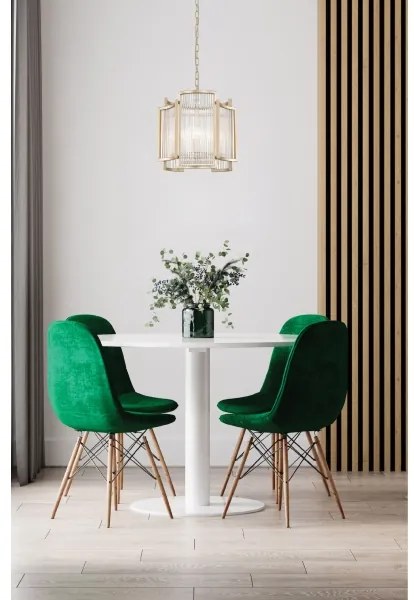 Zuma Line P0528-03A-V6AC - Csillár láncon SERGIO 3xE14/60W/230V arany