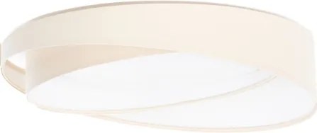 Dimmelhető LED mennyezeti lámpa SM. GALAXY M. LED/24W/230V átmérő 55 cm krémszínű/fehér + távirányító