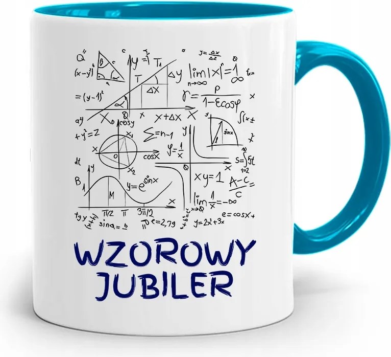 Ékszerésznek Kék Mintás Ékszertartó Nyomtatott Fényképpel