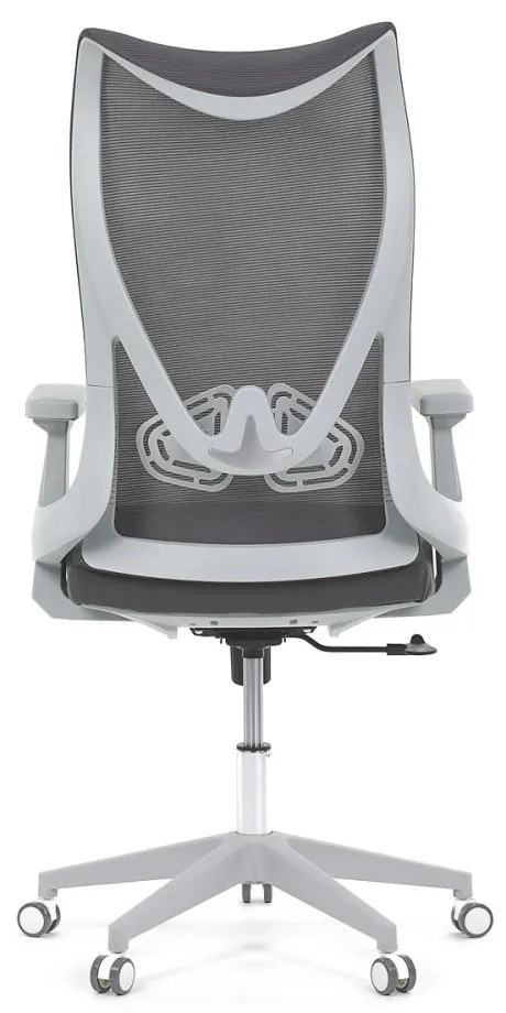 Scaun rotativ de birou gri cu design unic. KA-S248