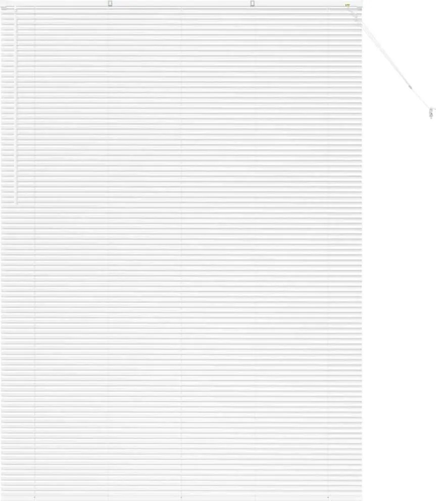 vidaXL Zsalugáter Redőnyök Fehér 220 x 160 cm Alumínium
