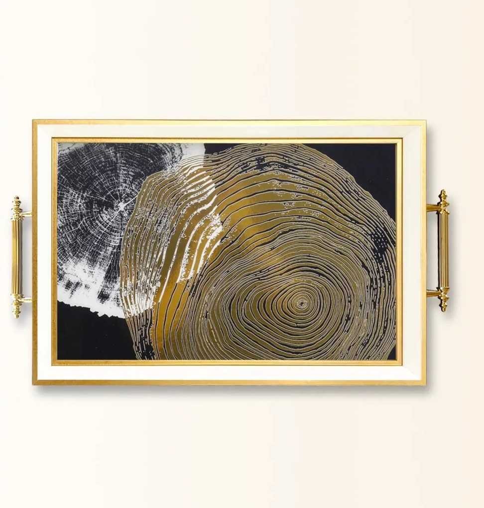 Üveg tálca, 38×24 cm – TPB9767