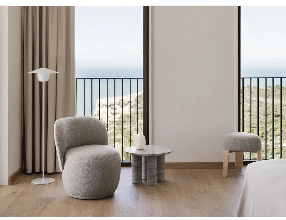 Kő kerek tárolóasztal ø 52 cm Volos – Blomus