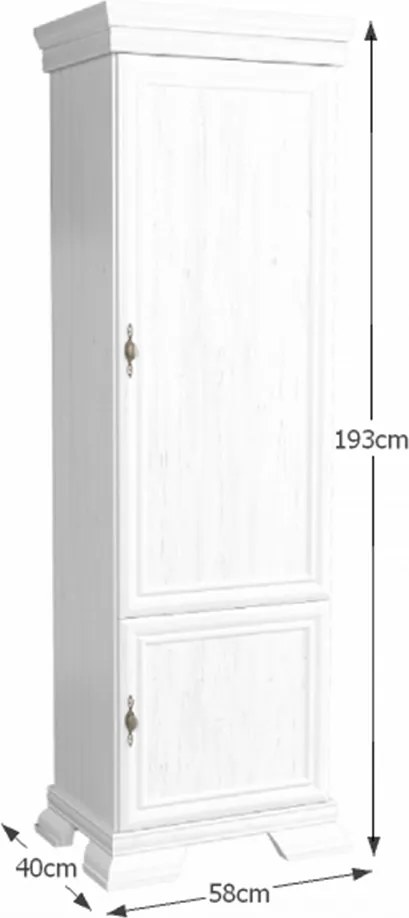 Szekrény KRD1, sosna andersen, KORA