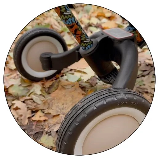 PETITE&MARS - Gyerek tricikli 5 az 1-ben TURBO LIMITED City Beat