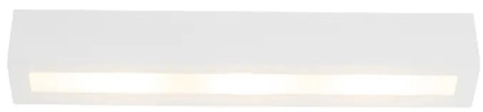 Modern fali lámpa fehér 3-lámpás - Tjada Novo