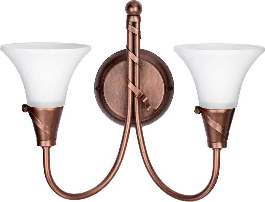 Elstead Lighting EMILY EM2-COPPER Fali lámpa 2x60W/E14
