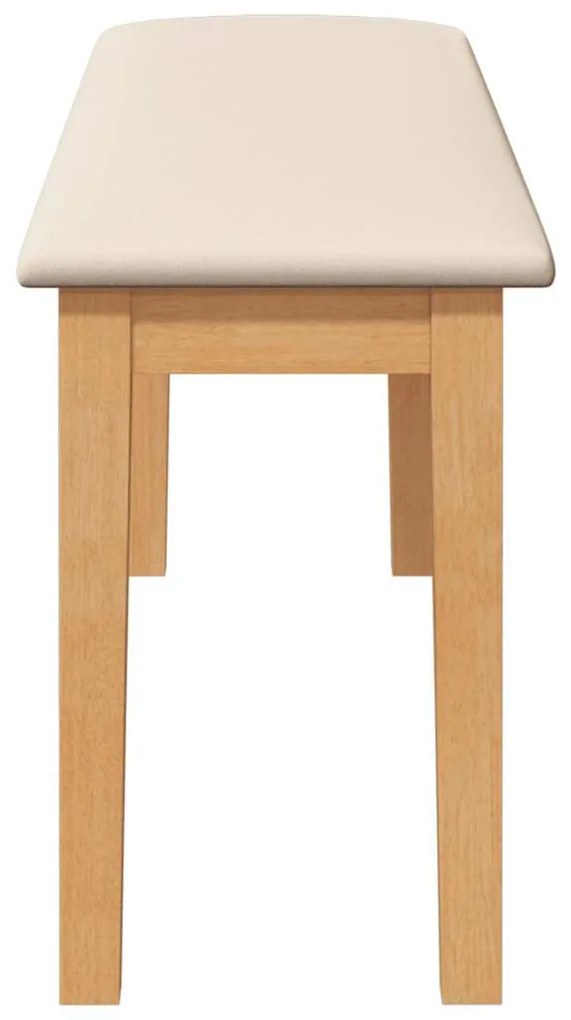 tömörfa gumiból pad 110 cm