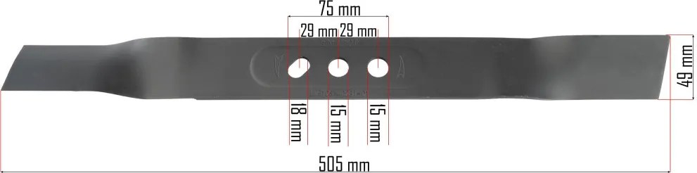 Kés benzines fűnyíróhoz PM-KSS-700SH-NO