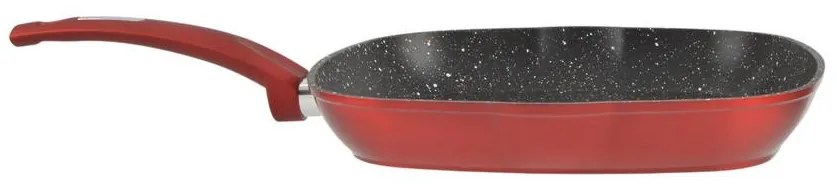 RCK Metal Red Line tapadásmentes alumínium grillserpenyő 28*28 cm indukciós 14414
