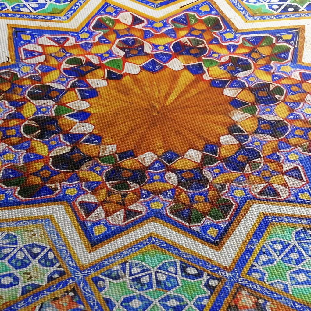 Mozaik kép (órával) (90x30 cm)