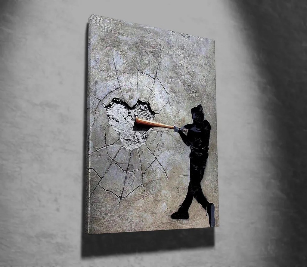 WY45 Banksy vászonkép, 50 x 70 cm