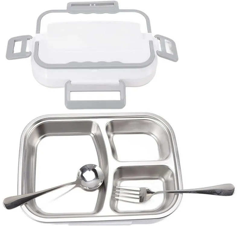 Ételmelegítő doboz - 12V/220V - fehér