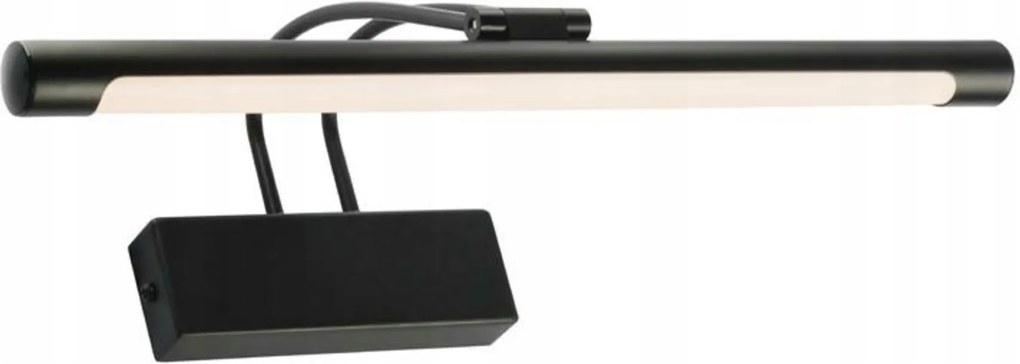 Aca Lighting fali lámpa Led 8W 3000K 520LM fekete rozsdamentes acél IP44 40X