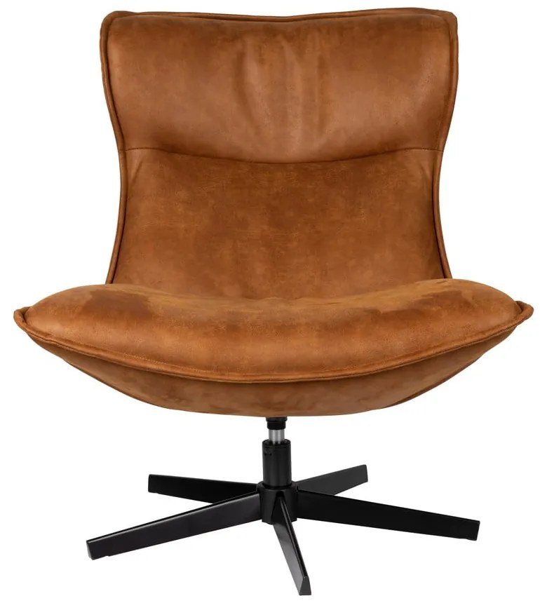 Konyakbarna forgó fotel John – White Label