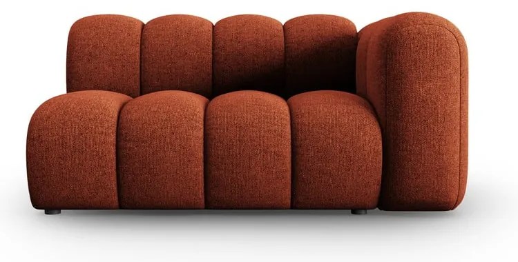 Téglavörös kanapé modul (jobb oldali) Lupine – Micadoni Home