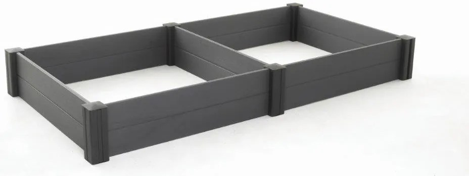 Keter Vista Modular Garden Bed magaságyás, kettős csomagolás, szürke